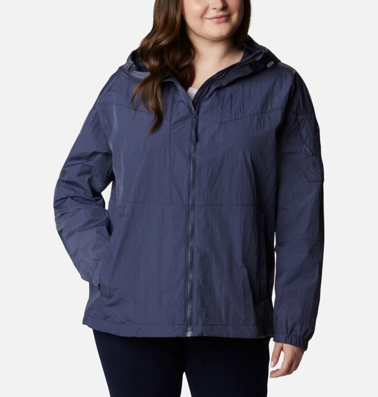 Jacheta Columbia Wallowa Park Captusite Dama Bleumarin | Plus Size WCA709SQ1